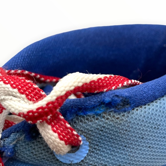 Nike KD 13 Kevin Durant New Jersey Nets Red and Blue Hardwood Classics - Picture 7 of 8